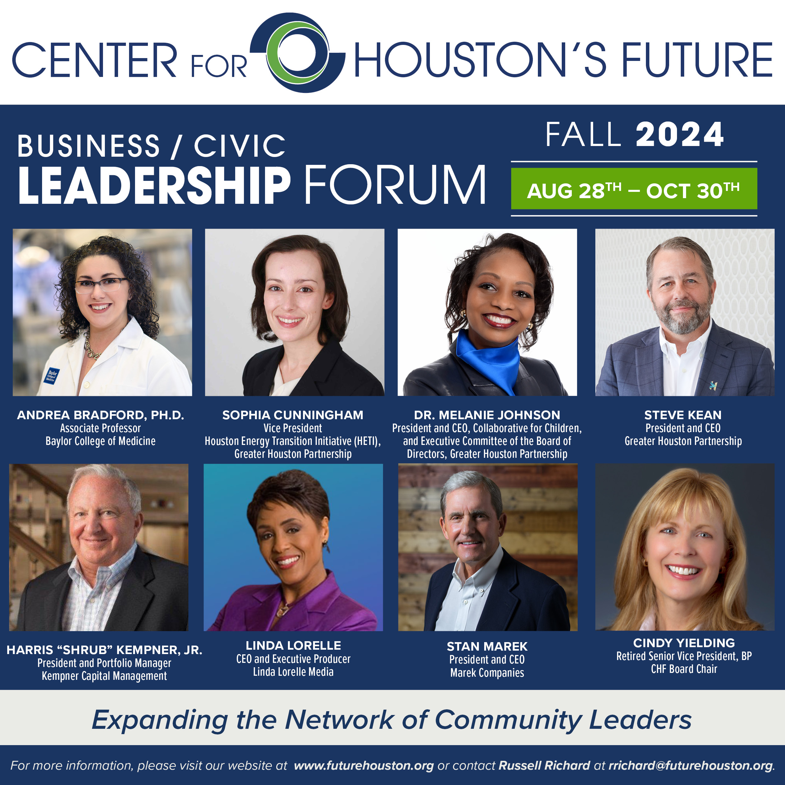 Business Civic Leadership Forum Fall 2024